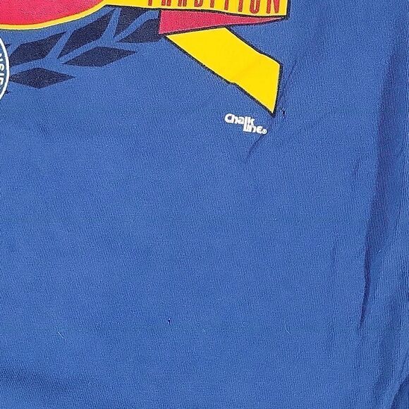 Vintage Chalk Line KU Kansas Jayhawks Shirt sz Large - Picture 2 of 10